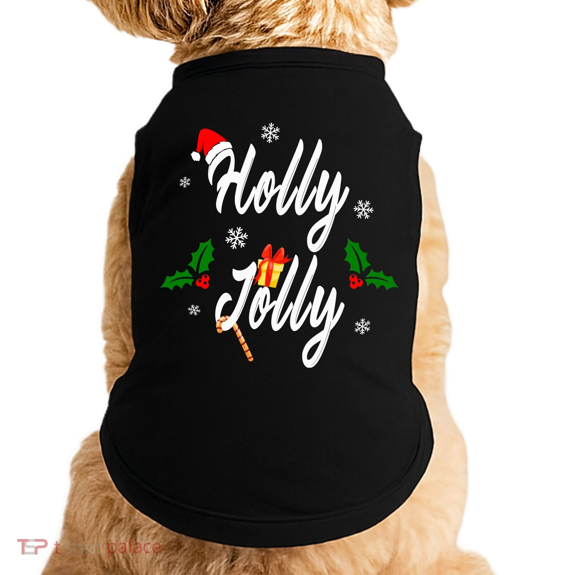 Holly Jolly | Merry Christmas Doggie Tank