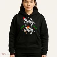 Holly Jolly | Merry Christmas Hoodie thumb 5