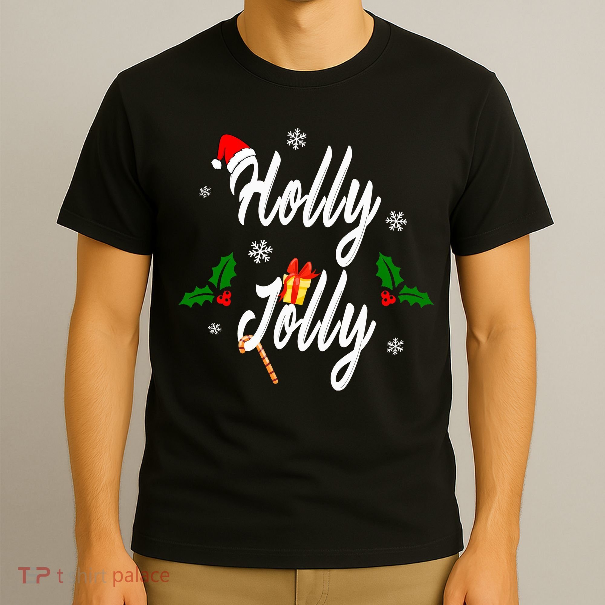 Holly Jolly | Merry Christmas T-Shirt