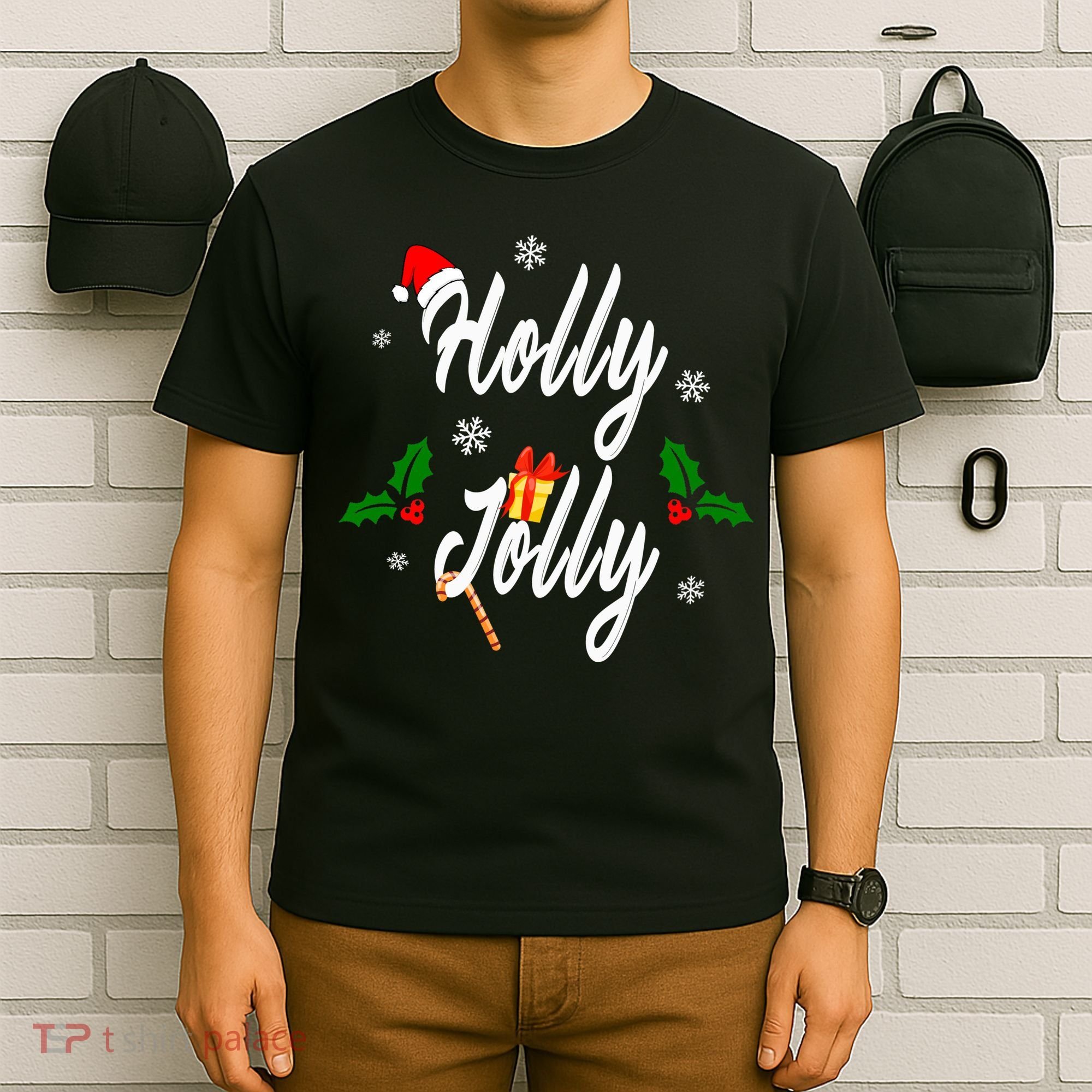 Holly Jolly | Merry Christmas T-Shirt