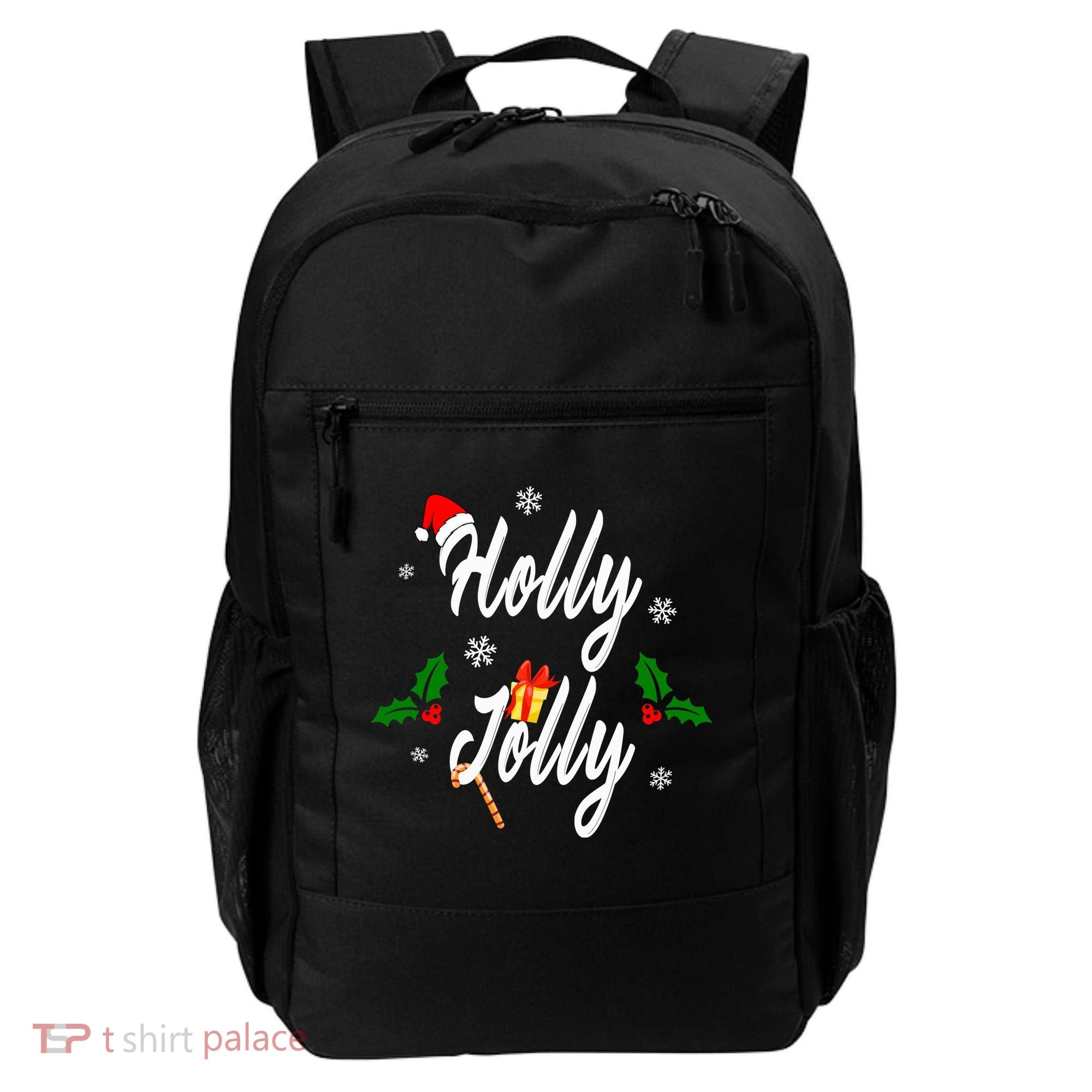 Holly Jolly | Merry Christmas Backpack