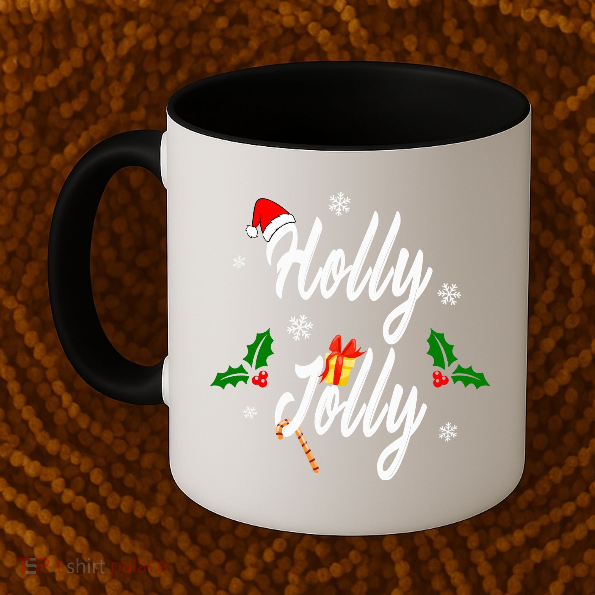 Holly Jolly | Merry Christmas Coffee Mug