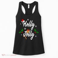 Holly Jolly | Merry Christmas Women's Tank Top thumb 0