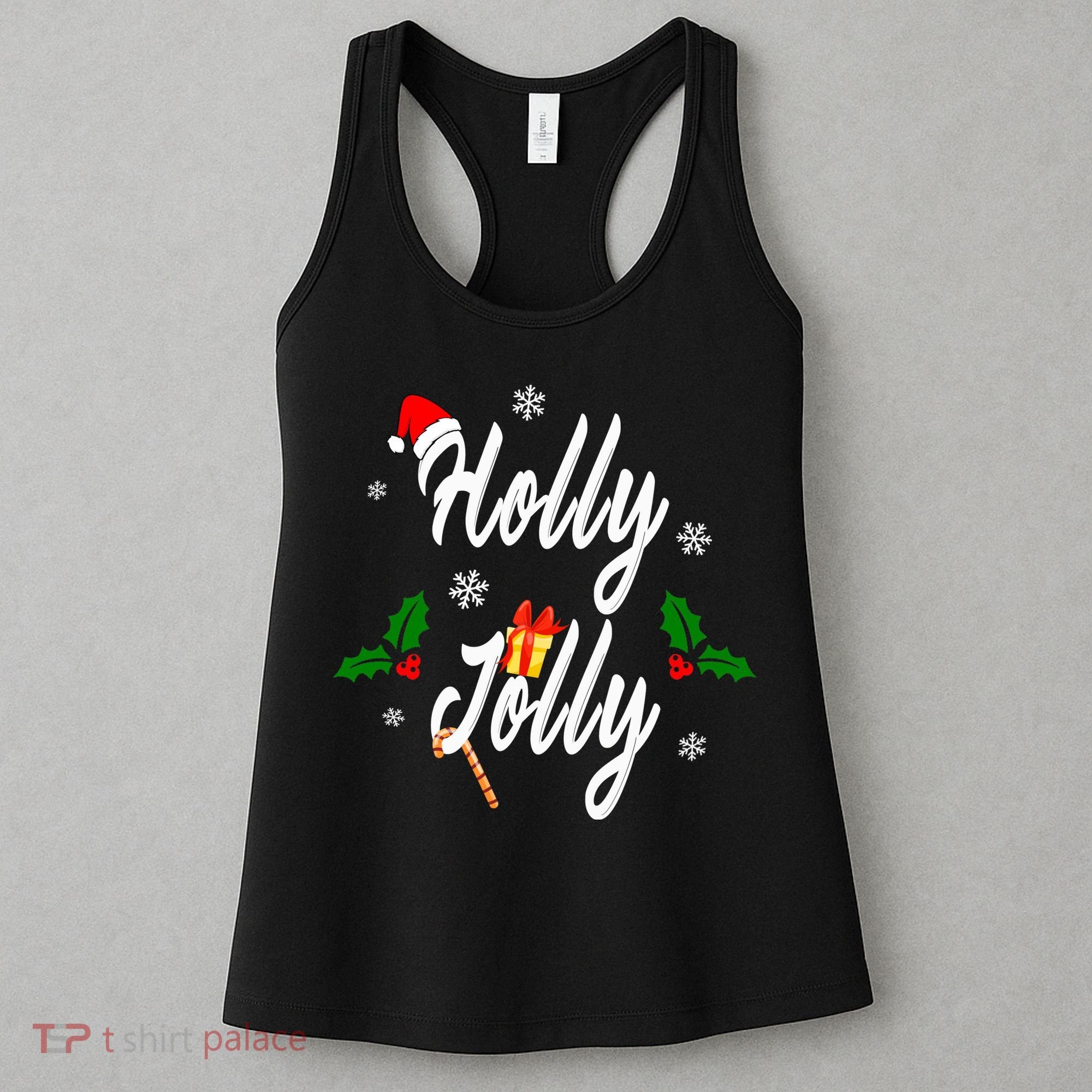Holly Jolly | Merry Christmas Women's Tank Top