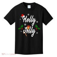 Holly Jolly | Merry Christmas Kids T-Shirt thumb 0