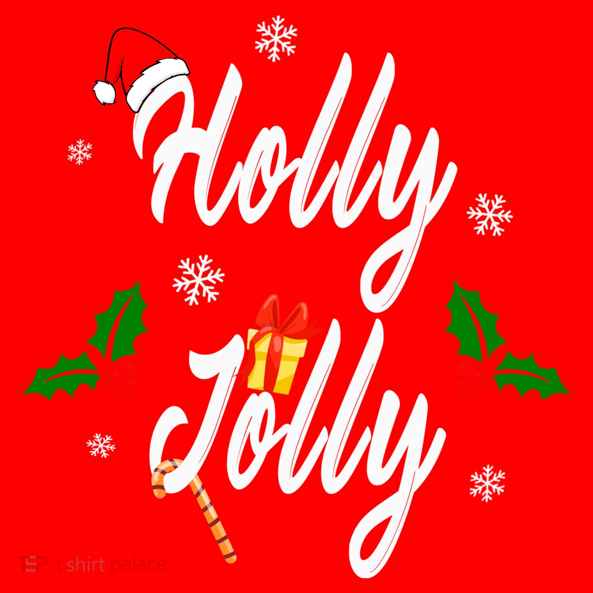 Holly Jolly | Merry Christmas Santa Hat