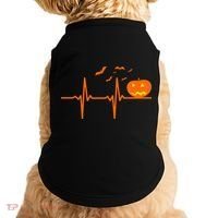 Halloween Jack O Lantern Pulse Heart Beat Doggie Tank thumb 0