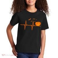 Halloween Jack O Lantern Pulse Heart Beat Kids T-Shirt thumb 2