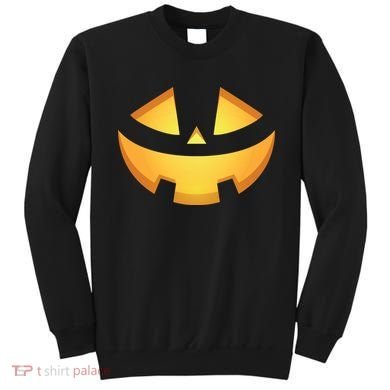 Halloween Jack O Lantern Jackolantern Pumpkin Face Costume Sweatshirt