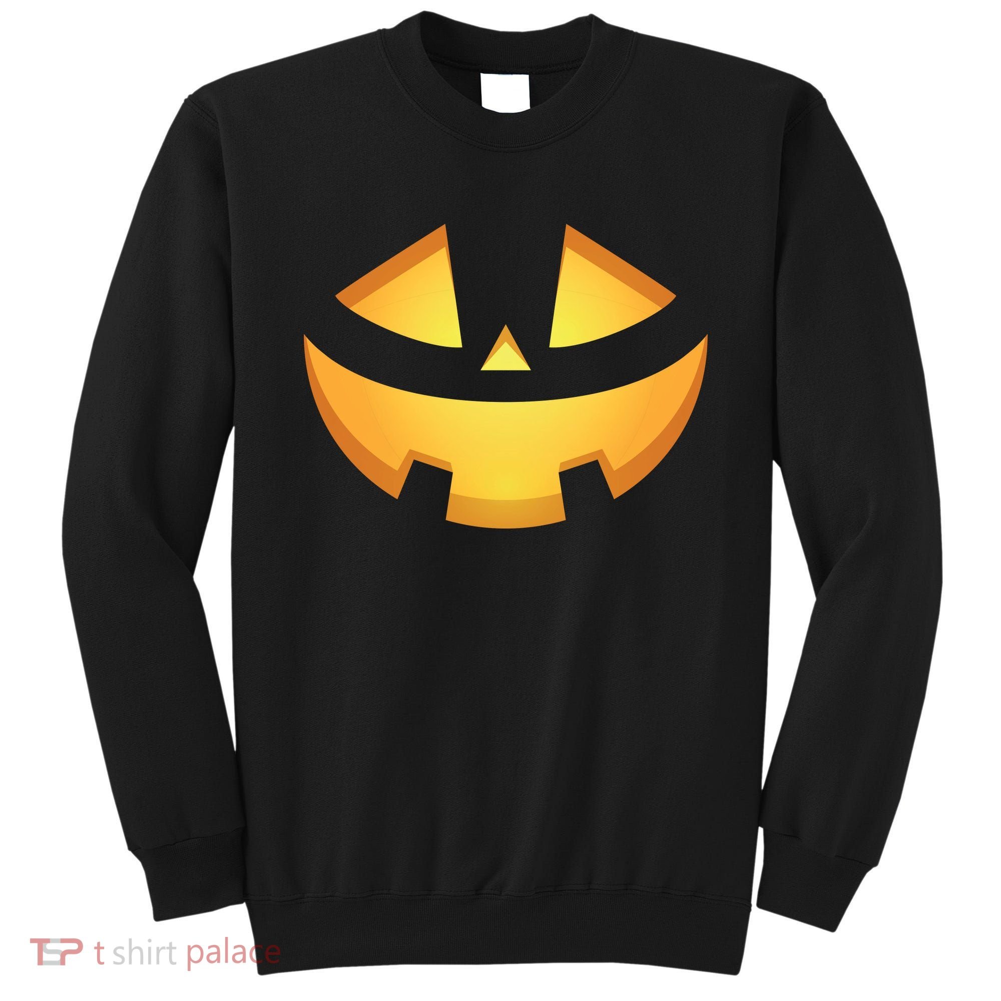 Halloween Jack O Lantern Jackolantern Pumpkin Face Costume Sweatshirt