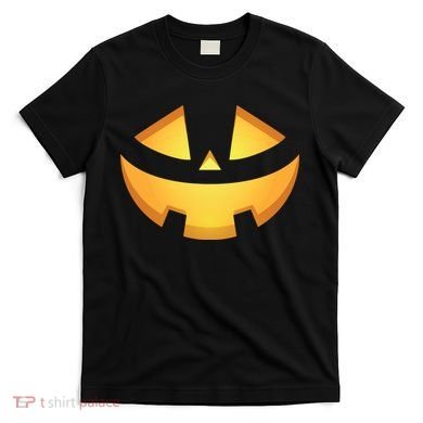 Halloween Jack O Lantern Jackolantern Pumpkin Face Costume T-Shirt