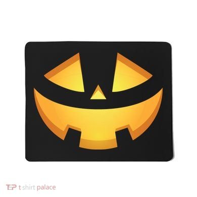 Halloween Jack O Lantern Jackolantern Pumpkin Face Costume Mousepad