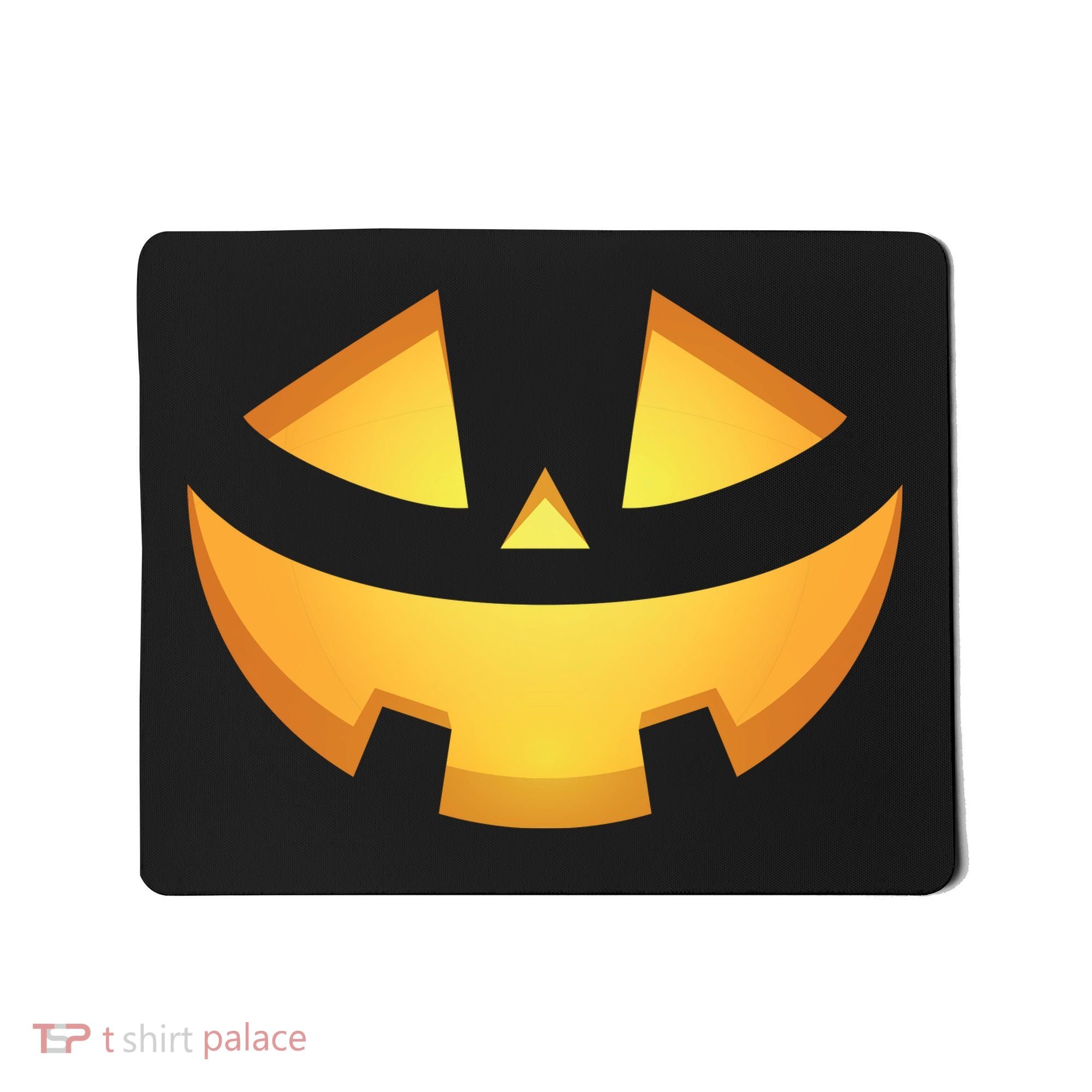 Halloween Jack O Lantern Jackolantern Pumpkin Face Costume Mousepad