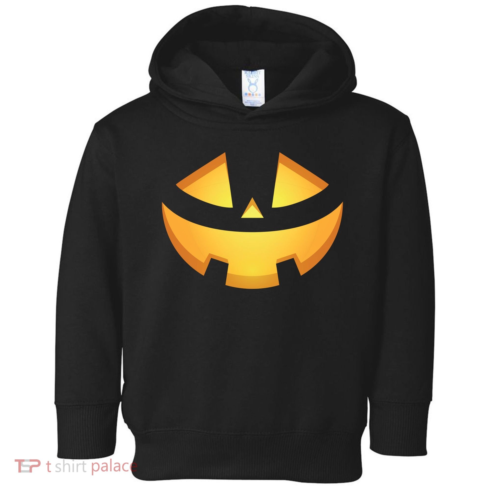 Halloween Jack O Lantern Jackolantern Pumpkin Face Costume Toddler Hoodie