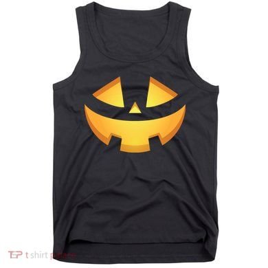 Halloween Jack O Lantern Jackolantern Pumpkin Face Costume Tank Top
