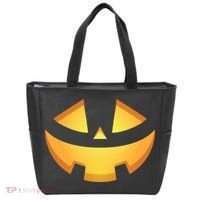 Halloween Jack O Lantern Jackolantern Pumpkin Face Costume Tote Bag thumb 0