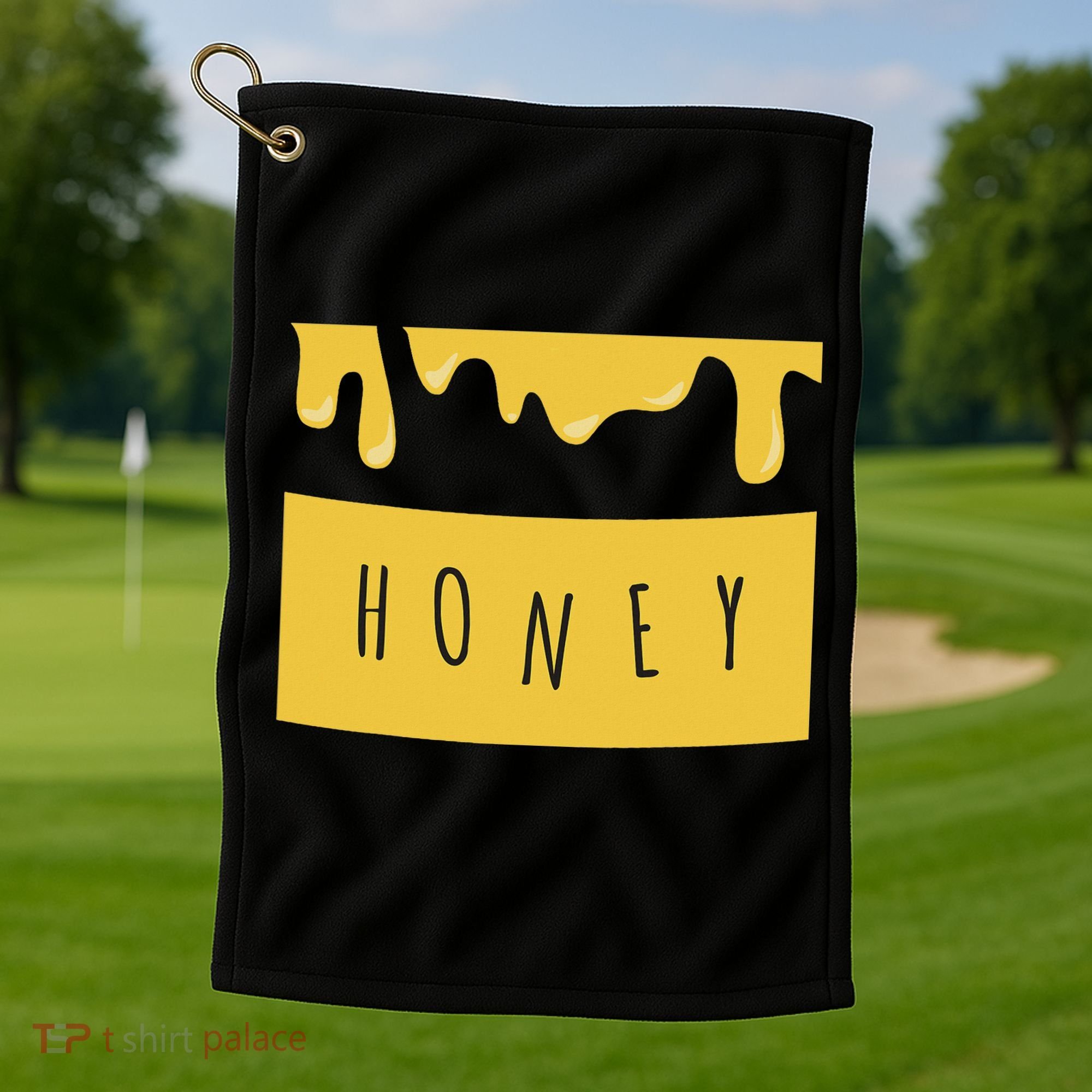 Honeypot Jar Of Honey Costume For Halloween Golf Towel