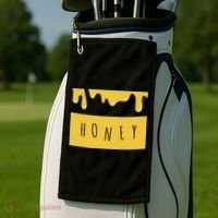 Honeypot Jar Of Honey Costume For Halloween Golf Towel thumb 2