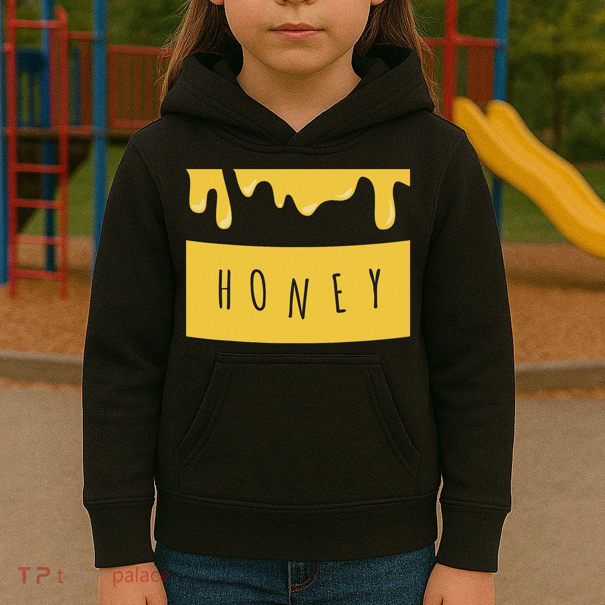 Honeypot Jar Of Honey Costume For Halloween Kids Hoodie