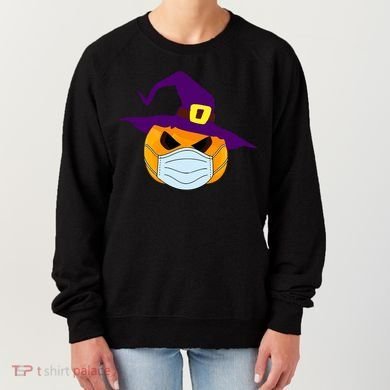 Halloween Jack O Lantern Masked Up Women's Sweatshirt