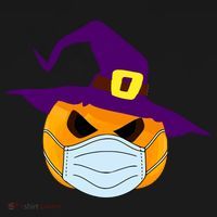 Halloween Jack O Lantern Masked Up Backpack thumb 2