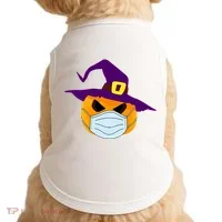 Halloween Jack O Lantern Masked Up Doggie Tank thumb 0