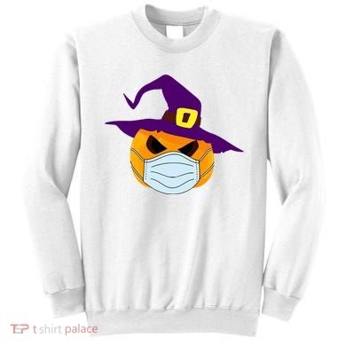 Halloween Jack O Lantern Masked Up Sweatshirt