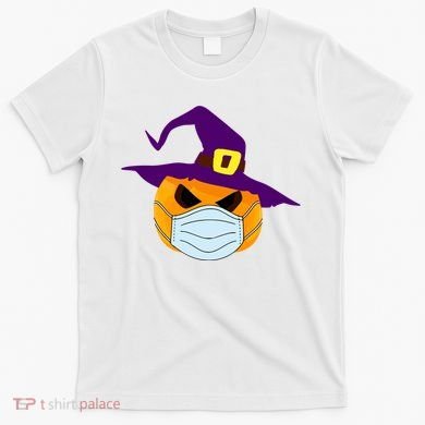 Halloween Jack O Lantern Masked Up T-Shirt