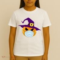 Halloween Jack O Lantern Masked Up T-Shirt thumb 4