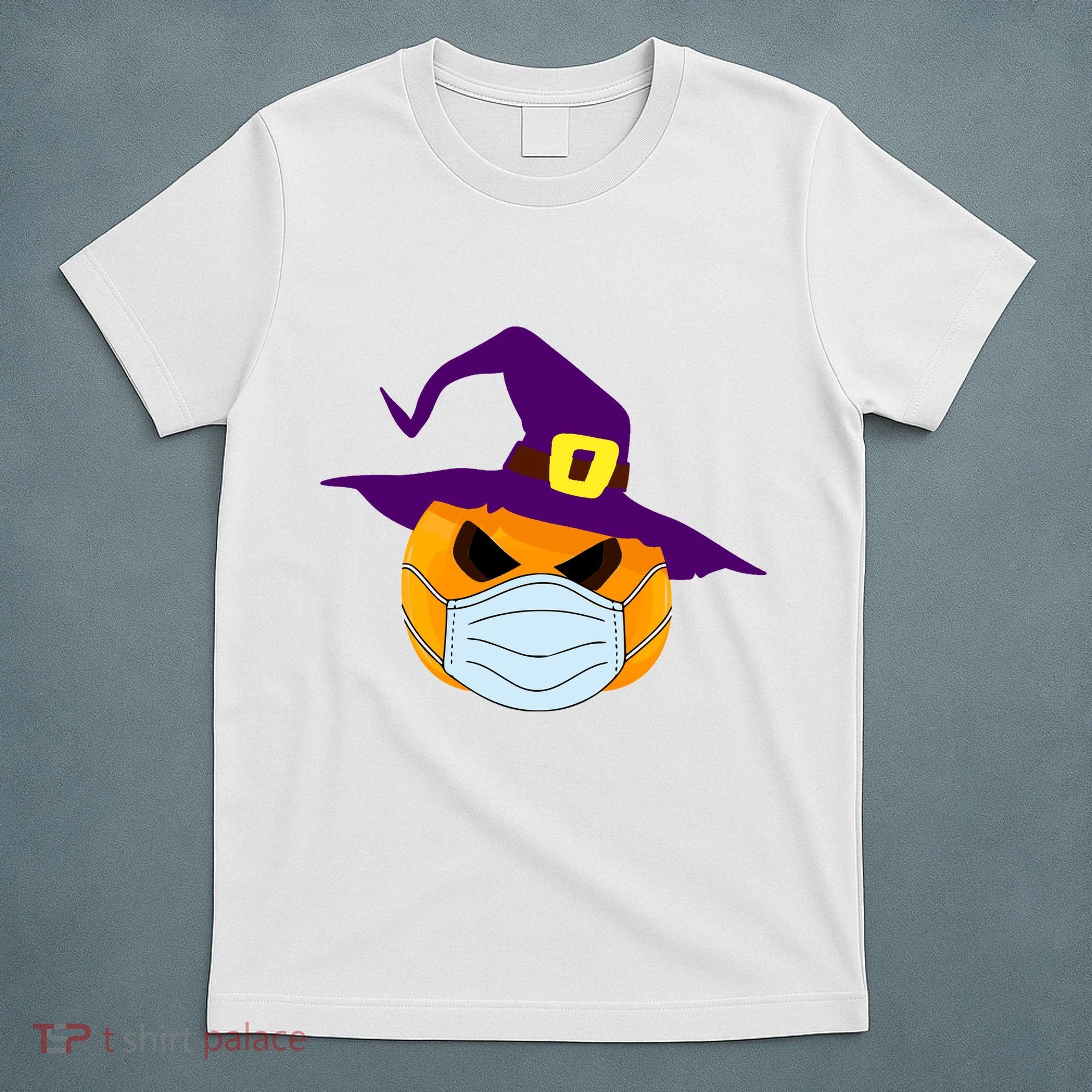 Halloween Jack O Lantern Masked Up T-Shirt