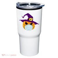 Halloween Jack O Lantern Masked Up Tumbler thumb 0