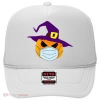 Halloween Jack O Lantern Masked Up Hat thumb 0