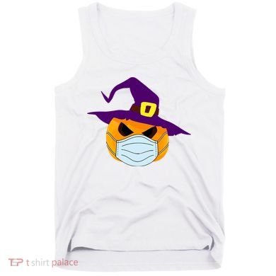 Halloween Jack O Lantern Masked Up Tank Top