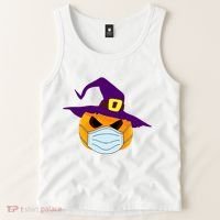 Halloween Jack O Lantern Masked Up Tank Top thumb 2