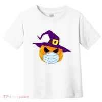 Halloween Jack O Lantern Masked Up Toddler T-Shirt thumb 0