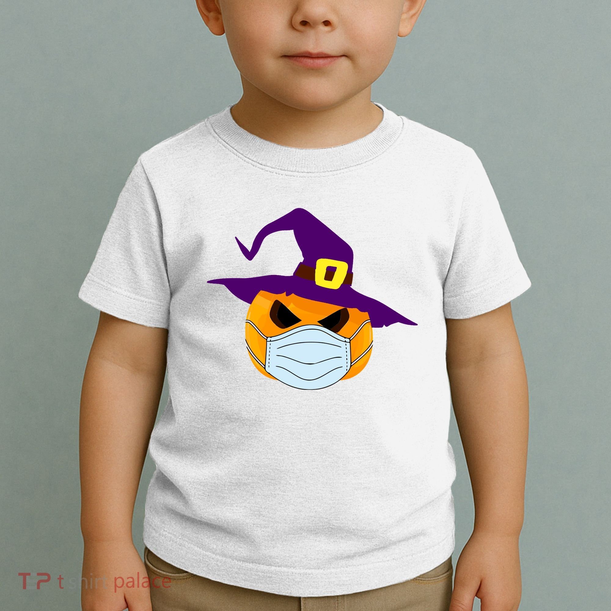 Halloween Jack O Lantern Masked Up Toddler T-Shirt