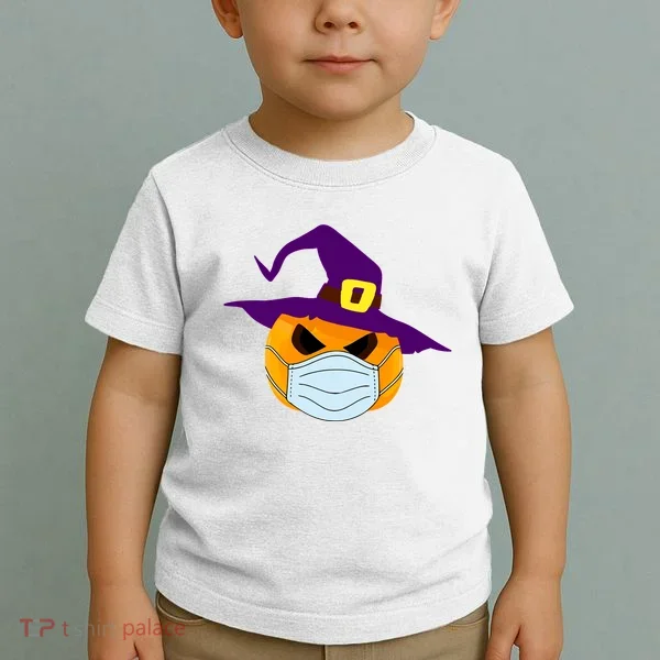 Halloween Jack O Lantern Masked Up Toddler T-Shirt