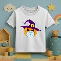 Halloween Jack O Lantern Masked Up Toddler T-Shirt thumb 3