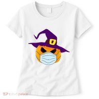 Halloween Jack O Lantern Masked Up Women's T-Shirt thumb 0
