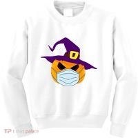 Halloween Jack O Lantern Masked Up Kids Sweatshirt thumb 0