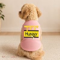 Hunny Jar Simulating With Dripping Honey And A Bee Doggie Tank thumb 2