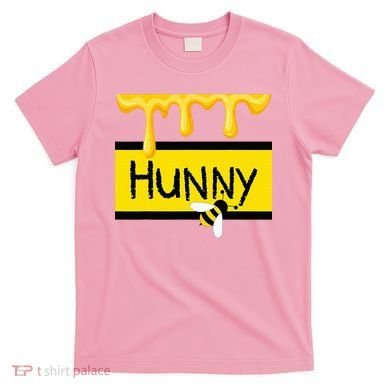 Hunny Jar Simulating With Dripping Honey And A Bee T-Shirt