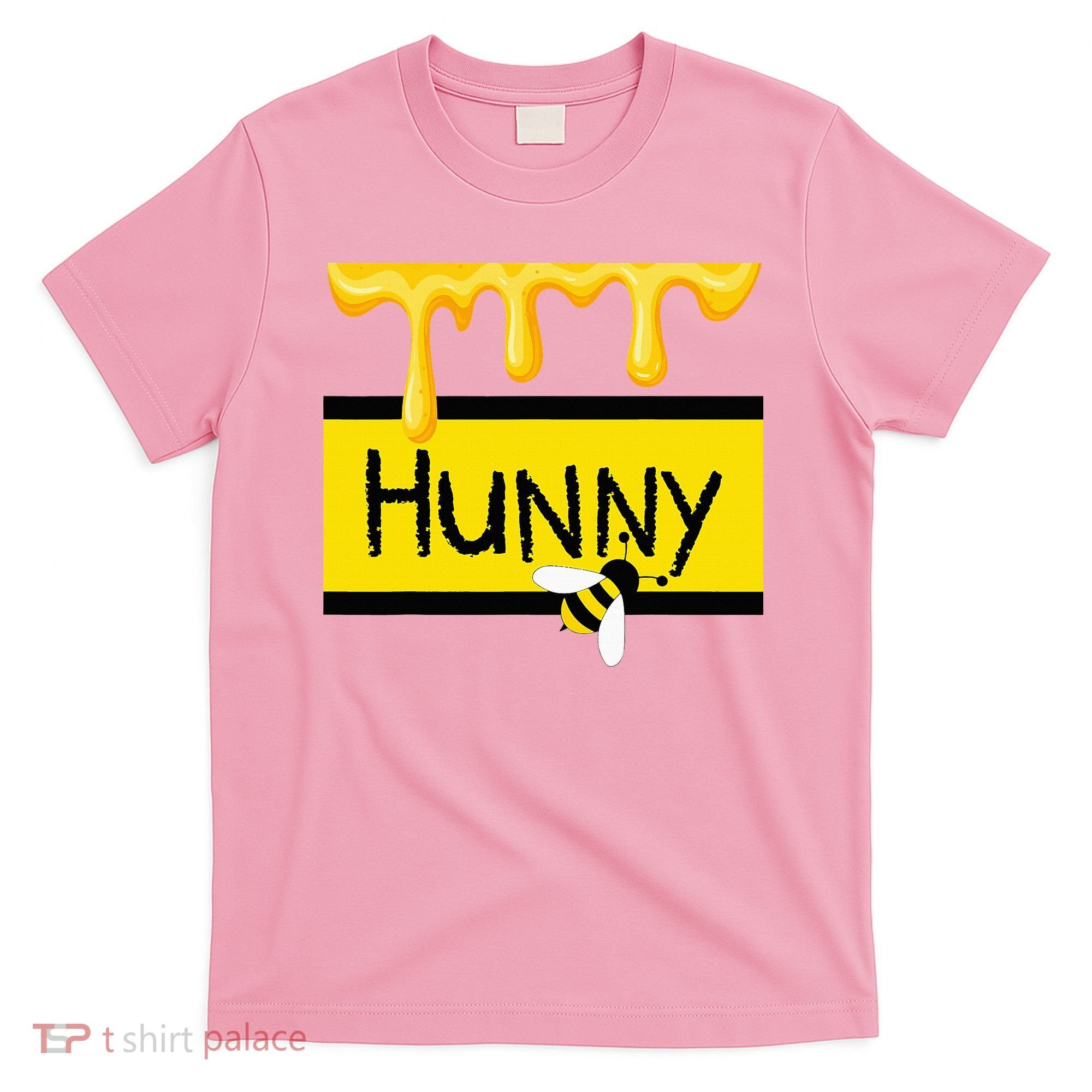 Hunny Jar Simulating With Dripping Honey And A Bee T-Shirt