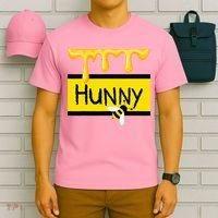 Hunny Jar Simulating With Dripping Honey And A Bee T-Shirt thumb 6