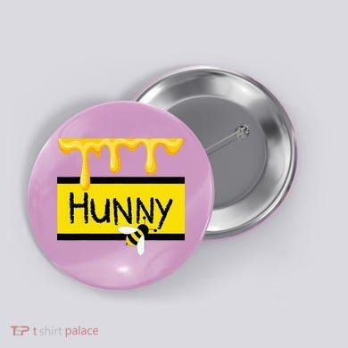 Hunny Jar Simulating With Dripping Honey And A Bee Button