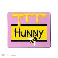Hunny Jar Simulating With Dripping Honey And A Bee Mousepad thumb 0