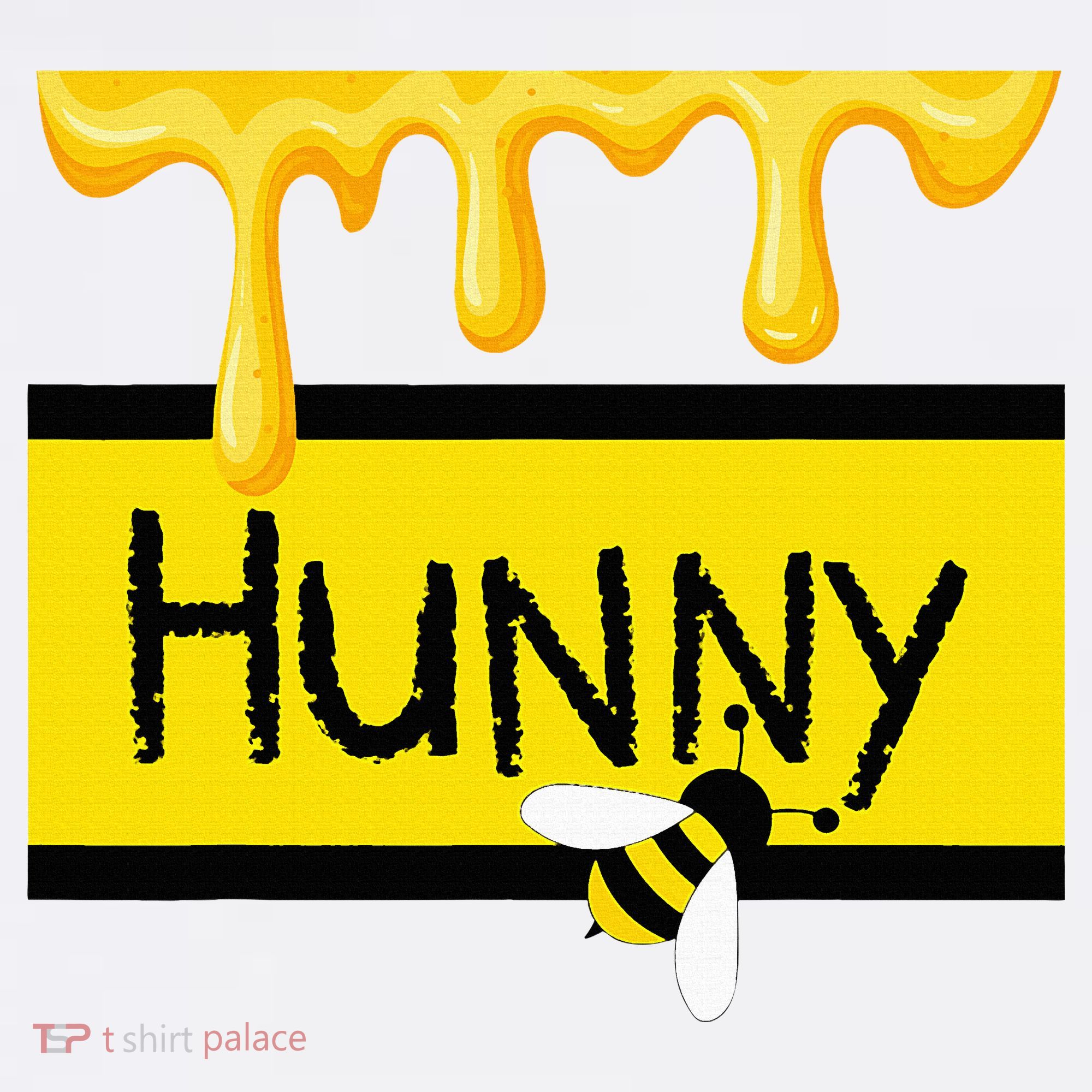 Hunny Jar Simulating With Dripping Honey And A Bee Bucket Hat