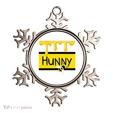 Hunny Jar Simulating With Dripping Honey And A Bee Ornament