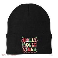 Holly Jolly Vibes Christmas Beanie thumb 0
