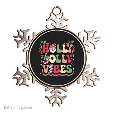Holly Jolly Vibes Christmas Ornament